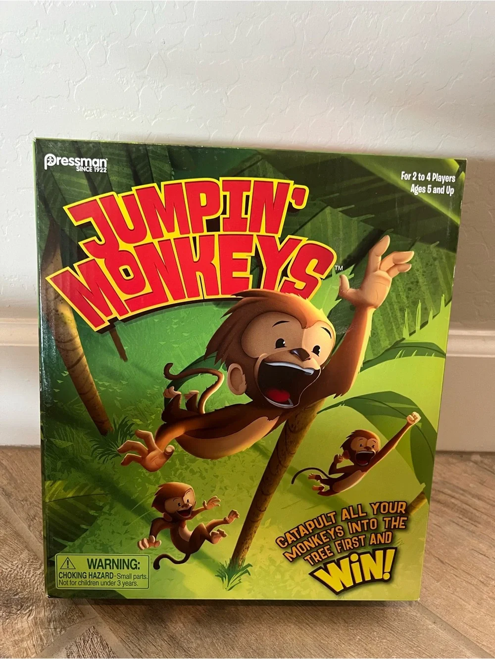Jumpin' Monkeys dexterity board game NIB $15